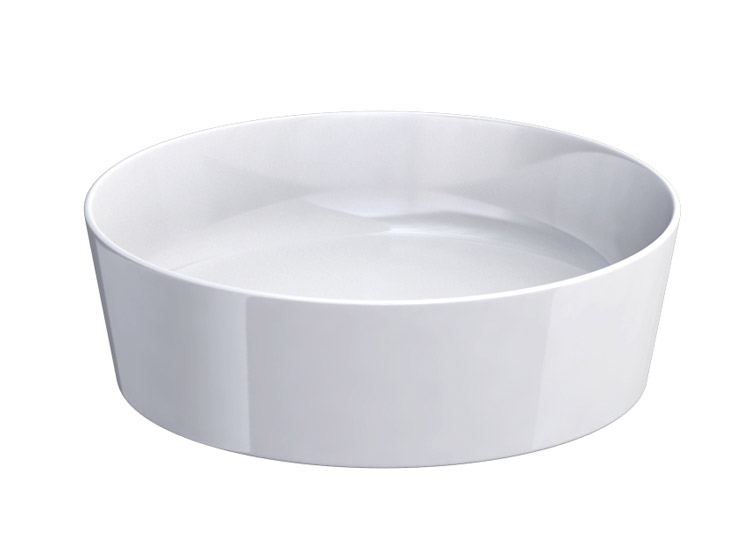 Oristo Feeling Umywalka nablatowa okrągła ceramiczna 42 cm (UBL-FO-42-91)